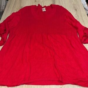 Just my size jms red short sleeve shirt top